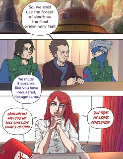 Kushina the Fifth Hokage- (Naruto)- By DaveTheBiggest