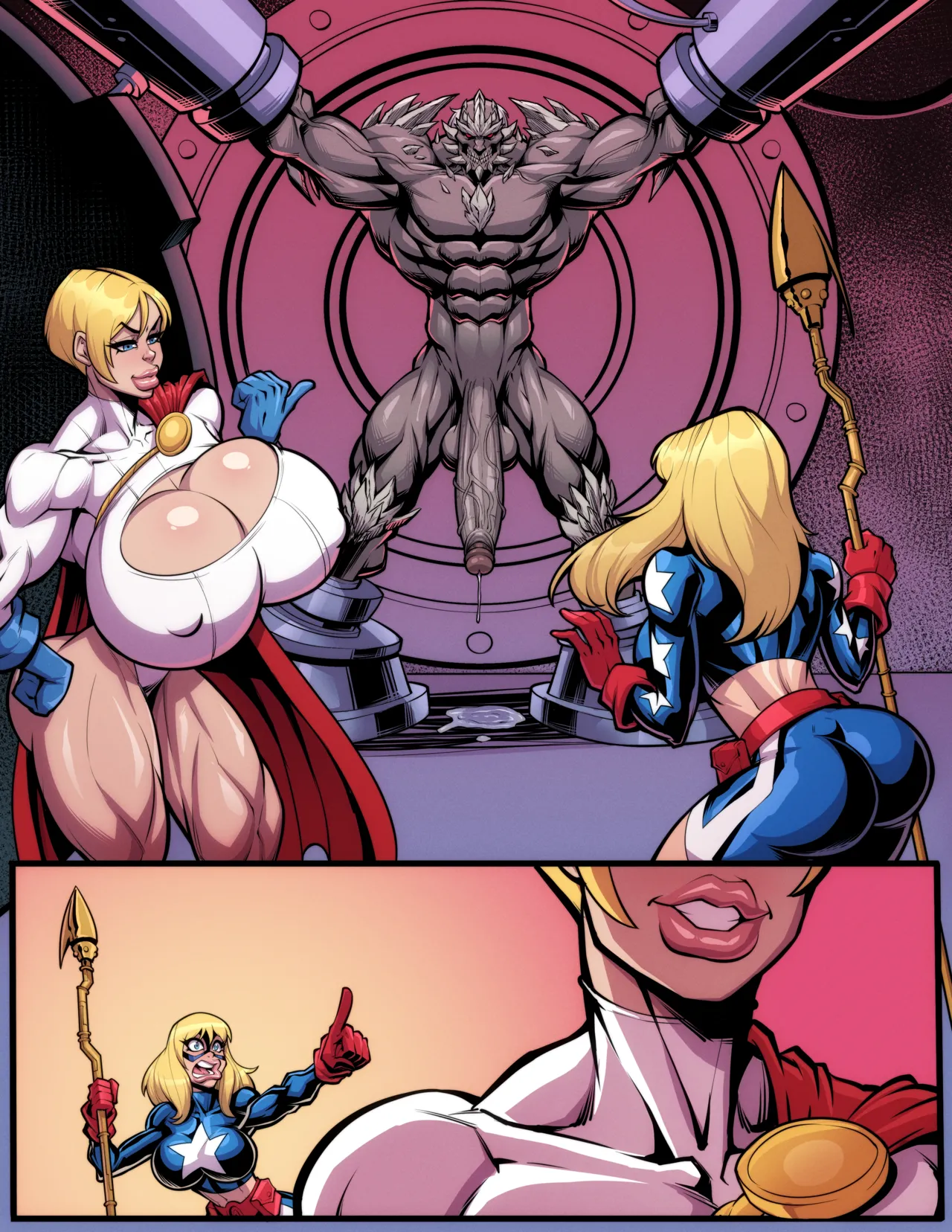 Powergirl in: Thank God It’s Doomsday- By Fontez