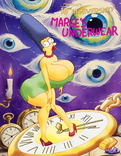 10th anniversary redraw marge’s underwear- By Maxtlat