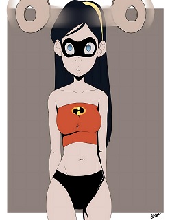 Violet Hypnotism- (The Incredibles)- By Inuyuru