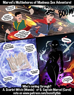 Marvel’s Multiwhores of Madness! (Avengers)- By Bunnify This