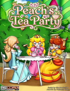 Peach’s Tea Party (Super Mario Bros)- By PalComix