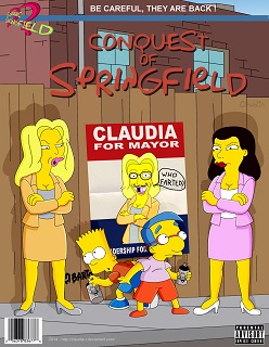 Conquest Of Springfield 2- (Claudia For Mayor) [Simpsons]