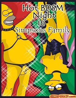 Hot BDSM Night in Simpsons Family (The Simpsons)