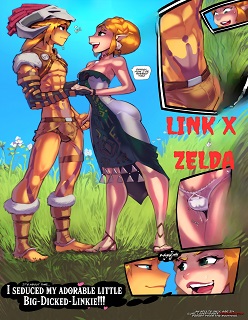 Link X Zelda in “Luvy-Duvy PRINCESS DOM”- By Fred Perry